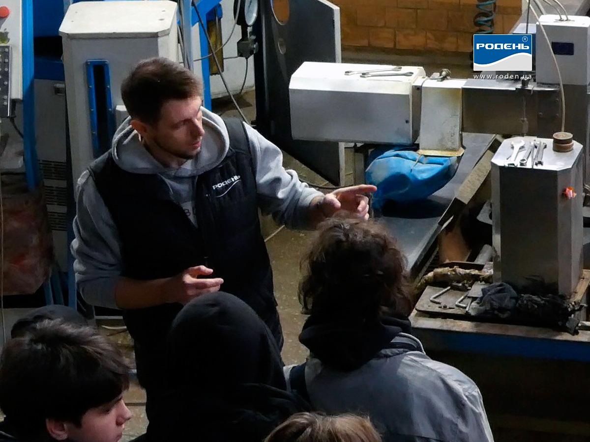 Відвідування ПП «Родень» – це чудова можливість для студентів познайомитися з виробничими процесами