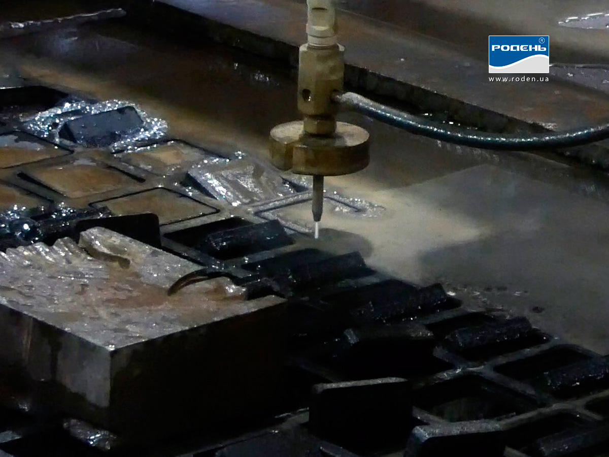 гидроабразивная резка армированной резины